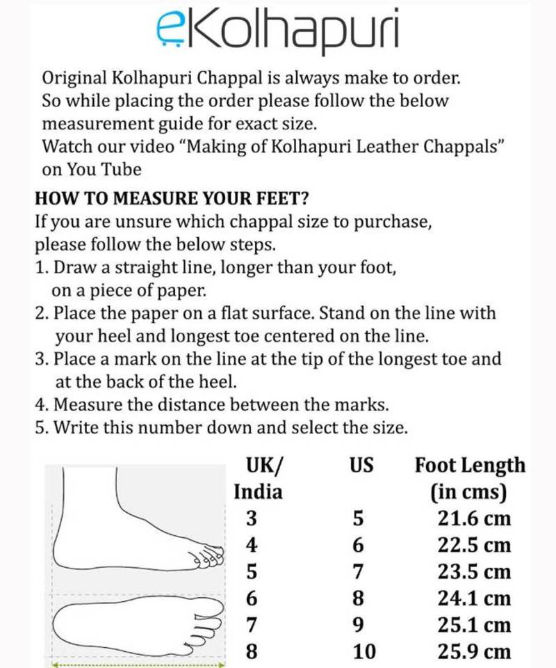 women chappal size