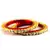 Gold Platted Stone Bangles