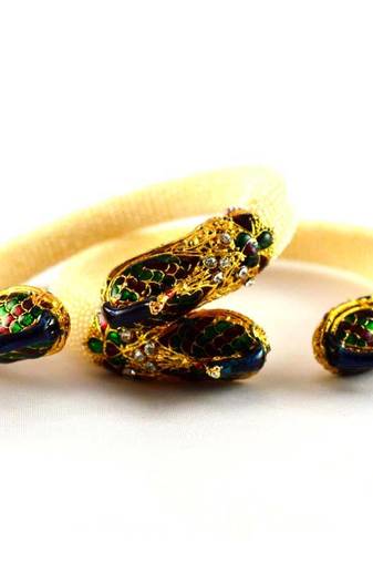 Rajasthani Moti Stretchable Bangles