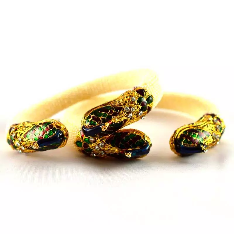 Rajasthani Moti Stretchable Bangles