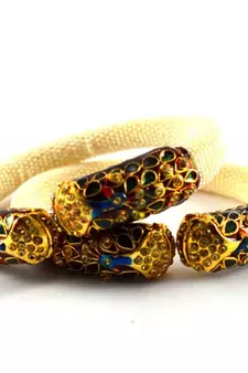 I,Rajasthani Moti Stretchable Bangles 