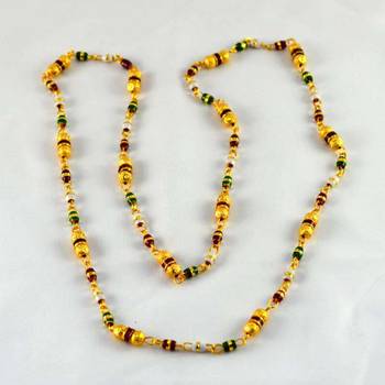Gold Platted Moti Mala Size-28''Inch 2