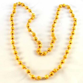 Gold Platted Moti Mala Size-28''Inch 2