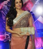 Tabu Champagne Saree