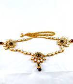 kandora,kankti,kamarband with adjustable moti stone size-38"inch