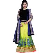 Designer langha embriodery unstitched lehenga-choli