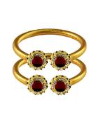 Gold Platted Bangle Free Size