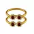 Gold Platted Bangle Free Size
