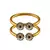 Gold Platted Bangle Free Size
