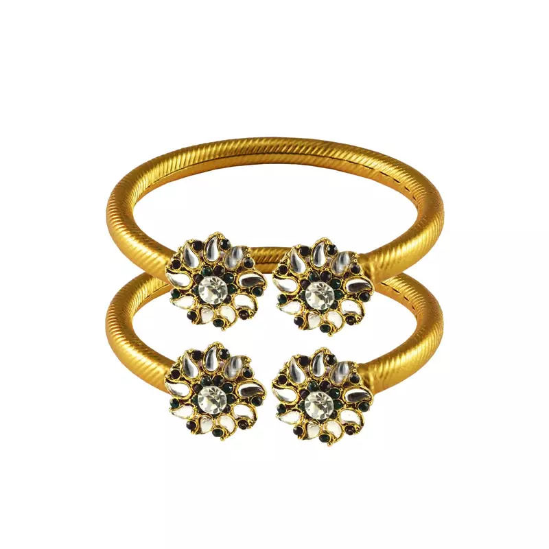 Gold Platted Bangle Free Size