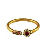 Gold Platted Bangle Free Size