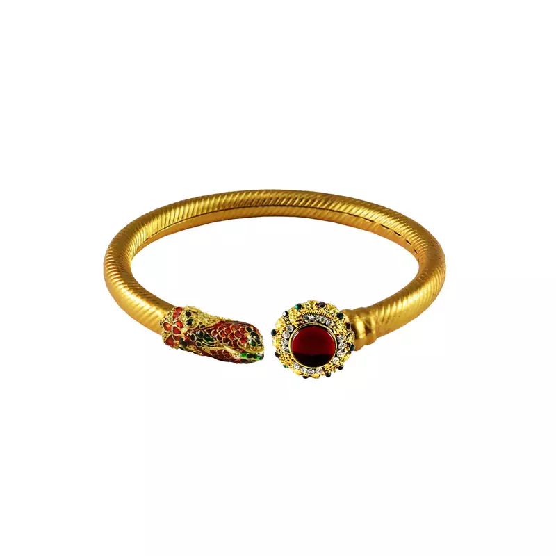 Gold Platted Bangle Free Size