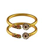 Gold Platted Bangle Free Size