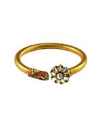 Gold Platted Bangle Free Size
