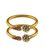 Gold Platted Bangle Free Size