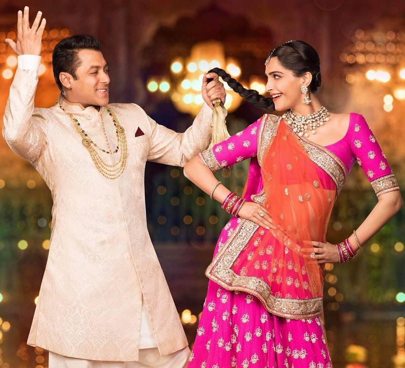 Sonam Kapoor Prem Ratan Dhan Paayo embroidered lehenga-choli