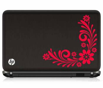Leaf_Flower_laptop_decal 1