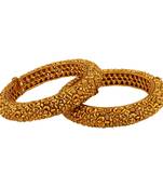 Fabulous Gold plated Antique Bangles