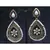 Gold gold_plated Pearl danglers-drops