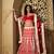 Red Net embroidered lehenga-choli