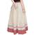 Rajasthani Ethnic White Cotton Long Skirt
