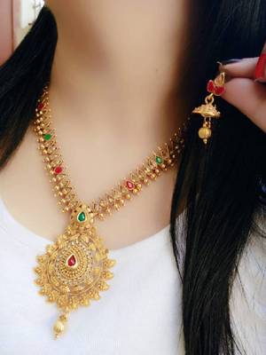  Multicolor diamond necklace sets 1