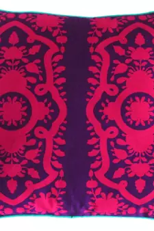 Gracious Pink Flower Cushion Cover