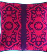 Gracious Pink Flower Cushion Cover