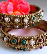 Traditional pearl bangles