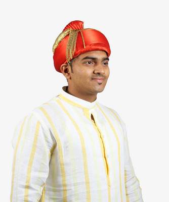 Ekolhapuri Typical Puneri Tilak Topi (Turban) 3