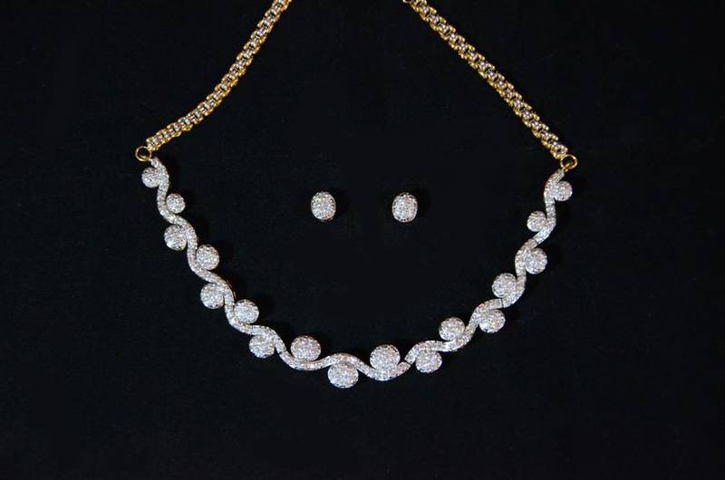Designer curves necklace (78.00)