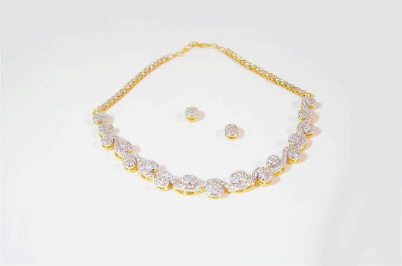 Designer curves necklace (78.00)