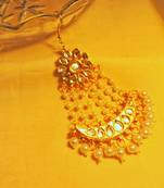 Mastani Kundan And Pearl Pasa Hair Accessories