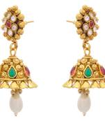 Radiant Gold Designer Jhumka