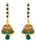 Rocking n Radiant Gold Designer Jhumka
