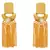 Glamourous Gold Designer Kundan Earring