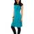 Koelle Caro Ethnic Polyester Knitted Blue Women's Kurti