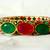 Ethnic jadau navrattan openable bangle