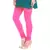 Pink plain 4-Way Lycra Cotton leggings