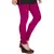 Pink plain 4-Way Lycra Cotton leggings