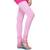 Baby Pink plain 4-Way Lycra Cotton leggings