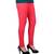 Pink plain 4-Way Lycra Cotton leggings