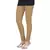 Beige plain 4-Way Lycra Cotton leggings