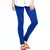 Royal Blue plain 4-Way Lycra Cotton leggings