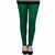 Green plain 4-Way Lycra Cotton leggings