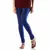Royal Blue plain 4-Way Lycra Cotton leggings