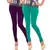 Multi-Color plain 4-Way Lycra Cotton leggings