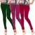 Multi-Color plain 4-Way Lycra Cotton leggings