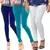 Multi-Color plain 4-Way Lycra Cotton leggings