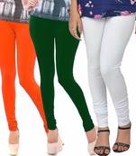 Multi-Color plain 4-Way Lycra Cotton leggings